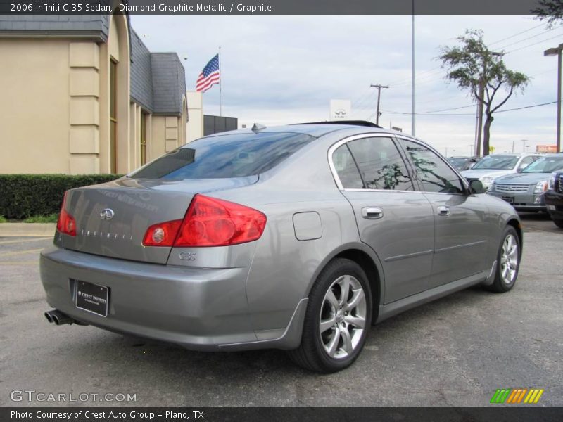Diamond Graphite Metallic / Graphite 2006 Infiniti G 35 Sedan