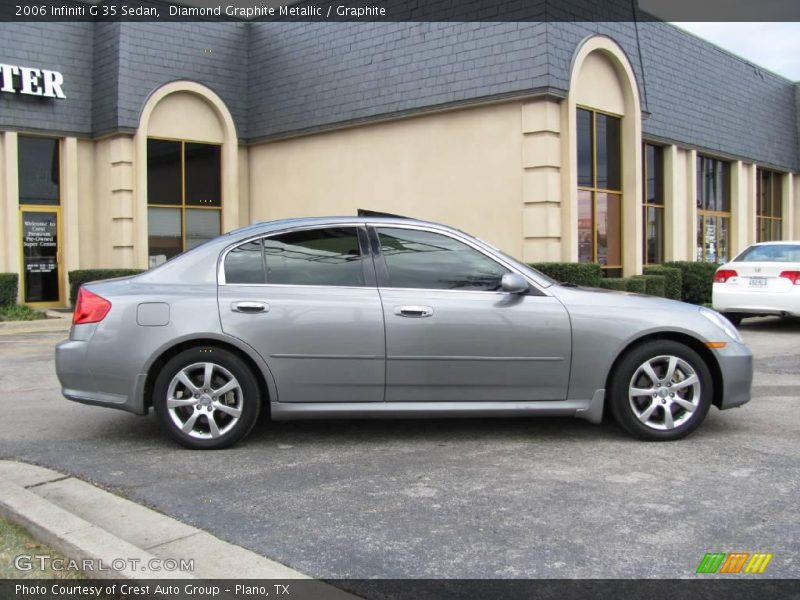 Diamond Graphite Metallic / Graphite 2006 Infiniti G 35 Sedan