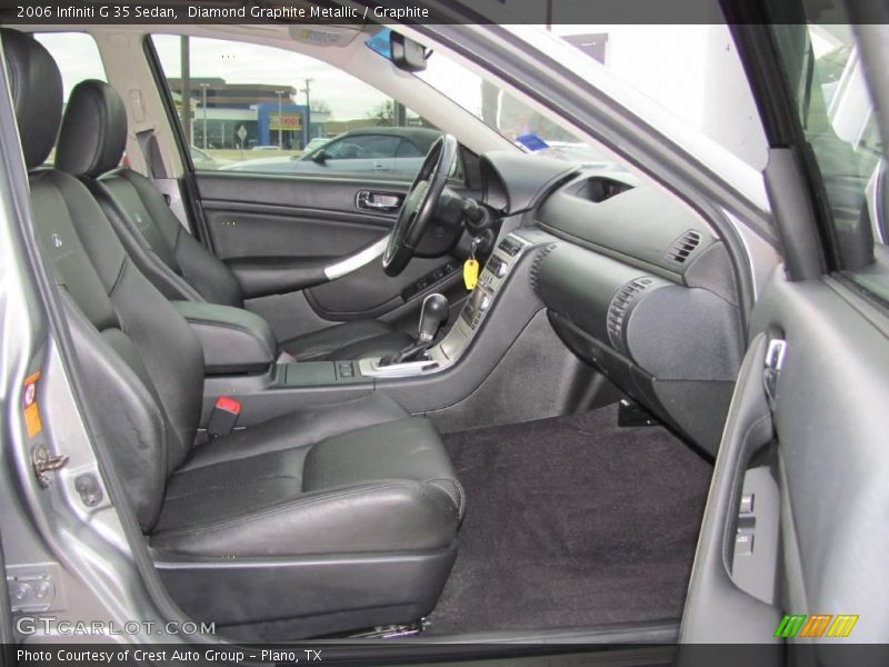 Diamond Graphite Metallic / Graphite 2006 Infiniti G 35 Sedan