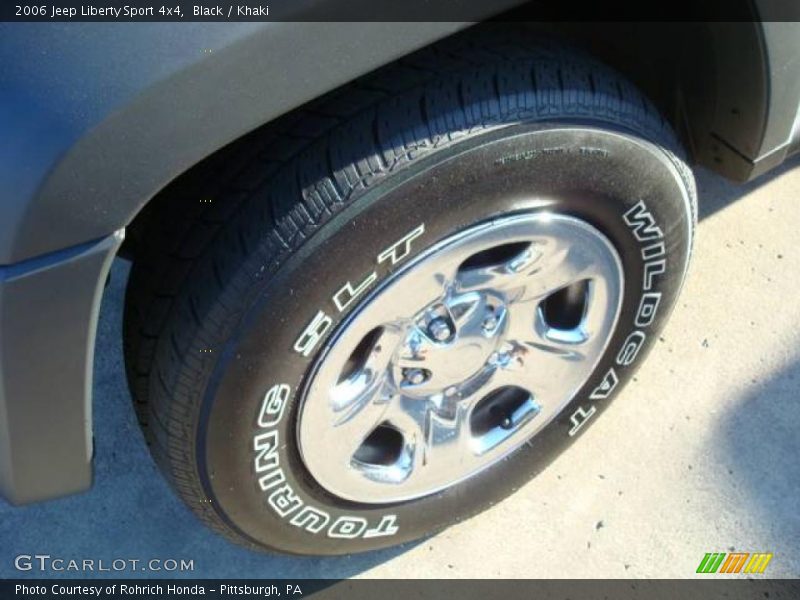 Black / Khaki 2006 Jeep Liberty Sport 4x4