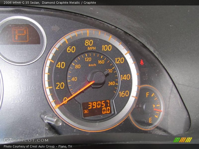 Diamond Graphite Metallic / Graphite 2006 Infiniti G 35 Sedan