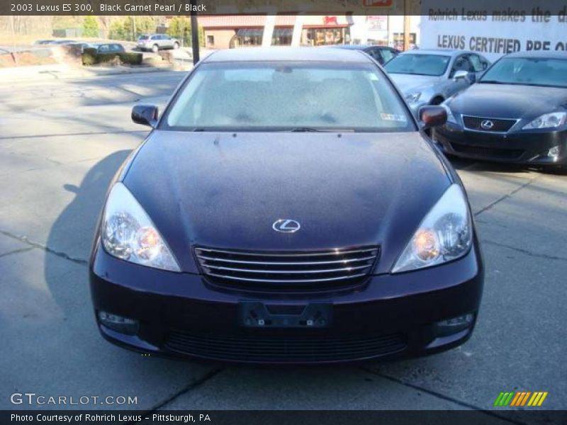 Black Garnet Pearl / Black 2003 Lexus ES 300