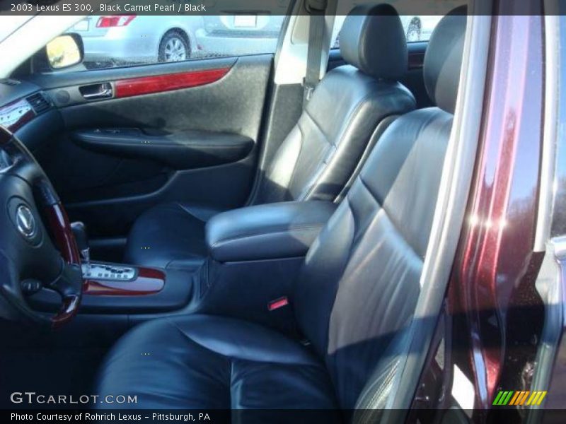 Black Garnet Pearl / Black 2003 Lexus ES 300