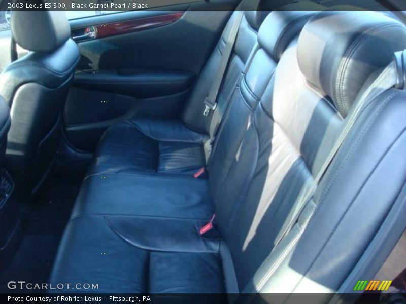 Black Garnet Pearl / Black 2003 Lexus ES 300