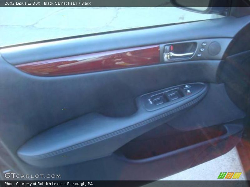 Black Garnet Pearl / Black 2003 Lexus ES 300