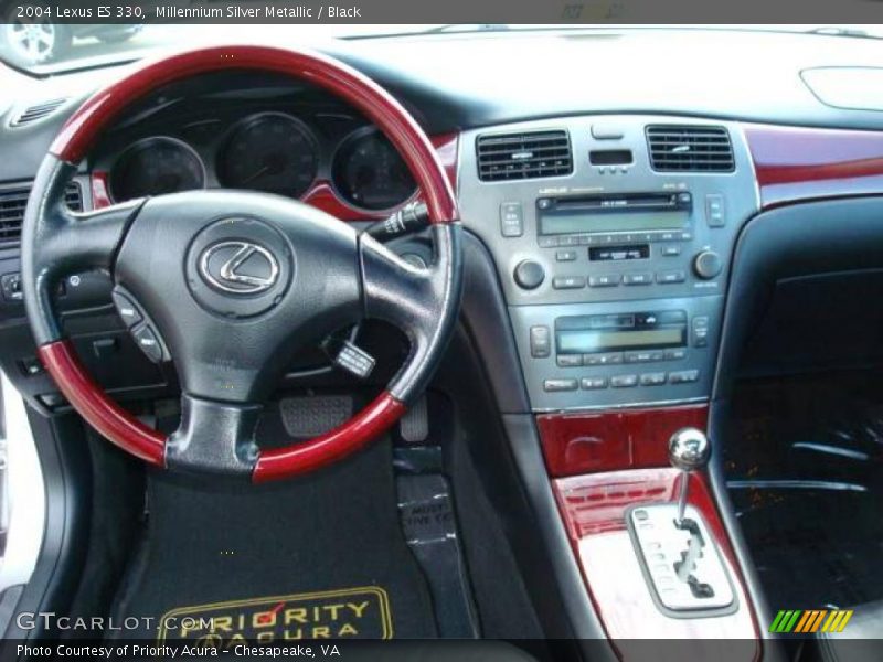 Millennium Silver Metallic / Black 2004 Lexus ES 330