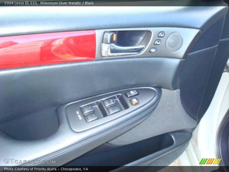Millennium Silver Metallic / Black 2004 Lexus ES 330
