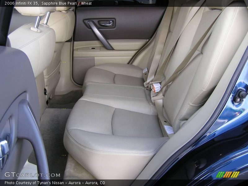 Sapphire Blue Pearl / Wheat 2006 Infiniti FX 35