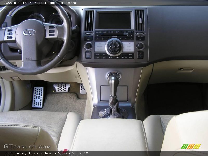 Sapphire Blue Pearl / Wheat 2006 Infiniti FX 35