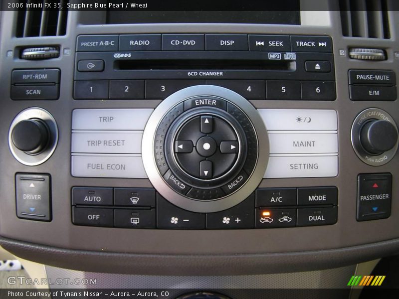 Sapphire Blue Pearl / Wheat 2006 Infiniti FX 35