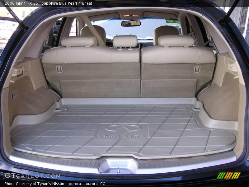 Sapphire Blue Pearl / Wheat 2006 Infiniti FX 35