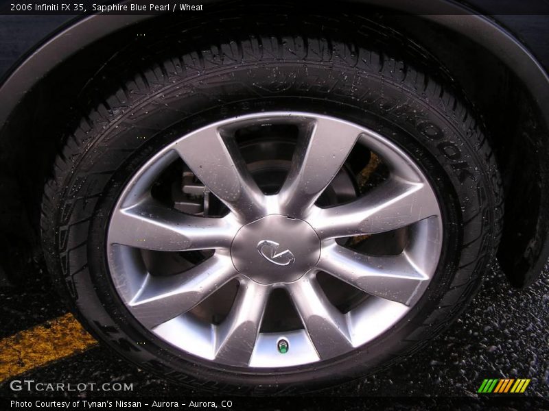 Sapphire Blue Pearl / Wheat 2006 Infiniti FX 35