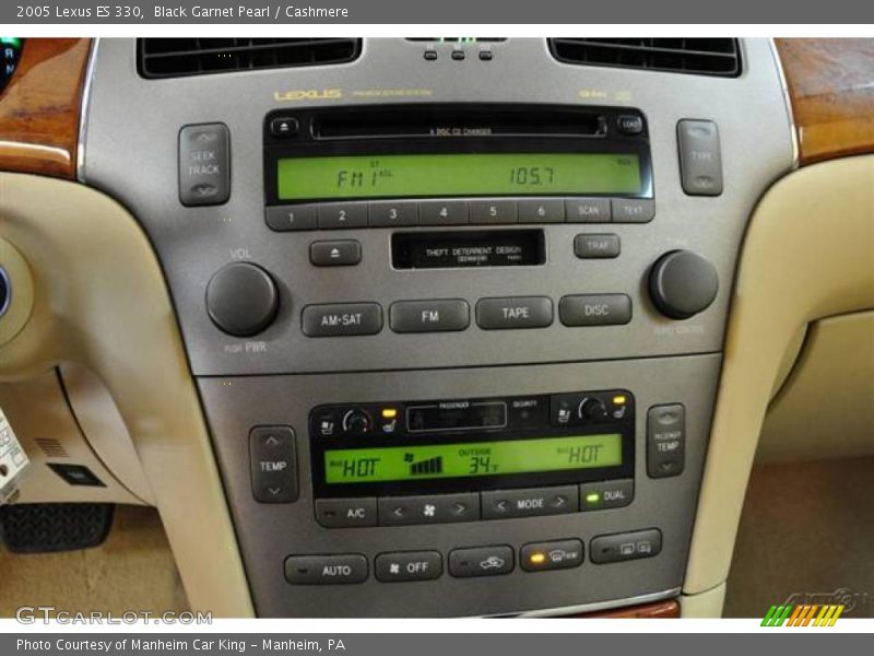 Black Garnet Pearl / Cashmere 2005 Lexus ES 330