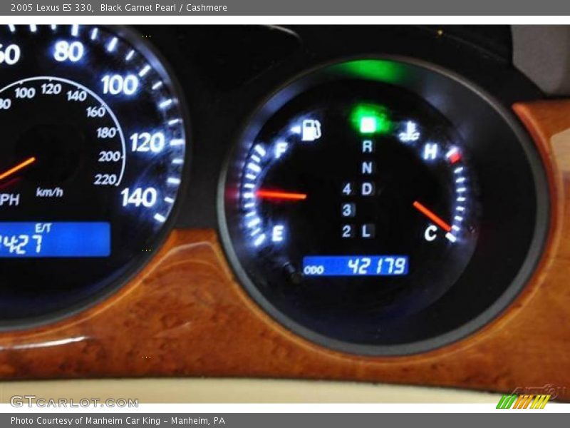 Black Garnet Pearl / Cashmere 2005 Lexus ES 330