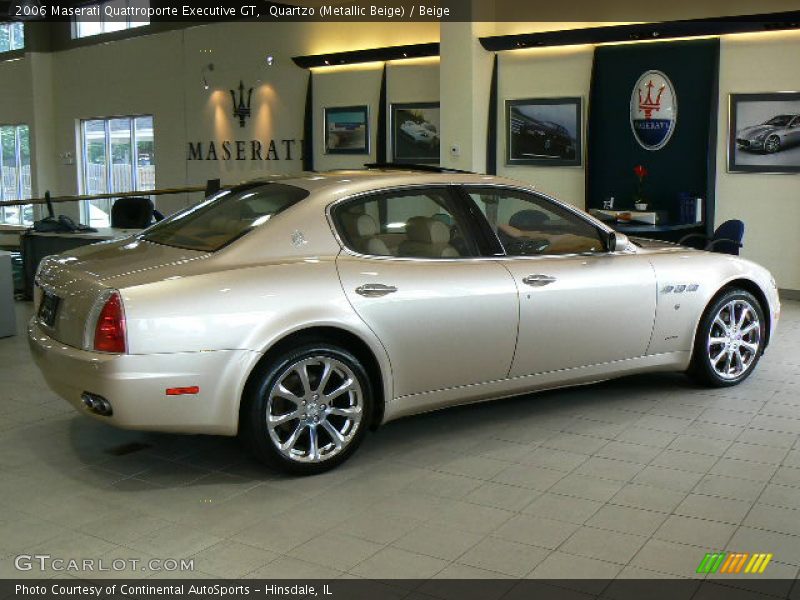 Quartzo (Metallic Beige) / Beige 2006 Maserati Quattroporte Executive GT