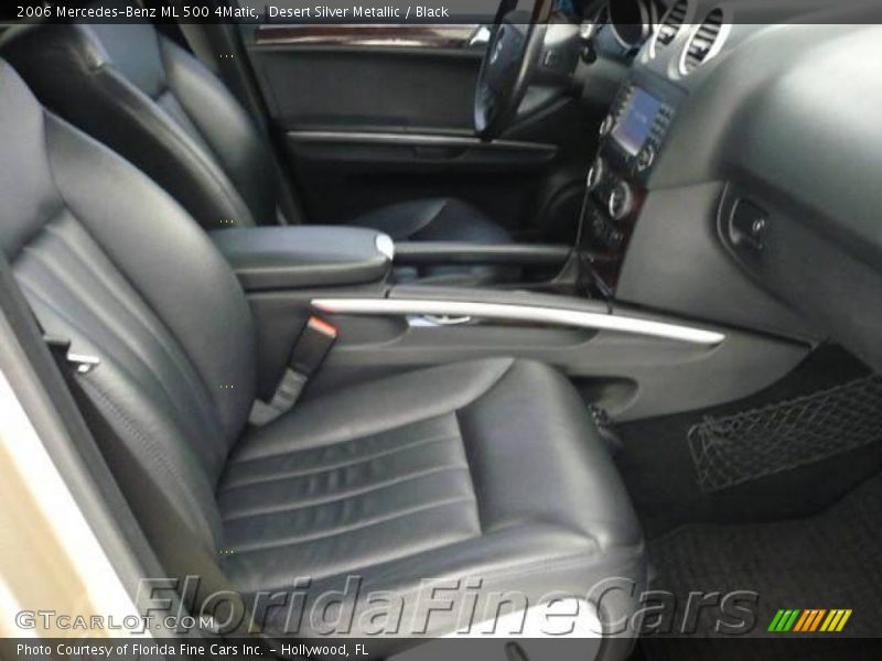 Desert Silver Metallic / Black 2006 Mercedes-Benz ML 500 4Matic