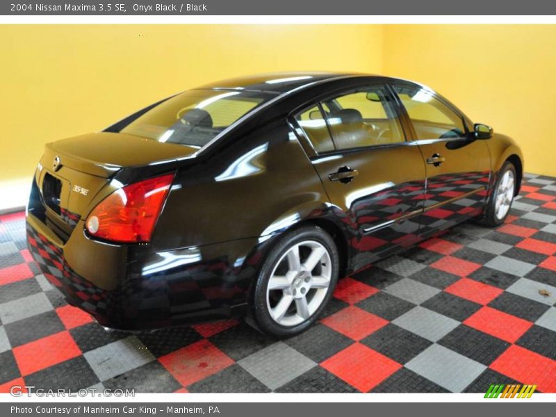 Onyx Black / Black 2004 Nissan Maxima 3.5 SE
