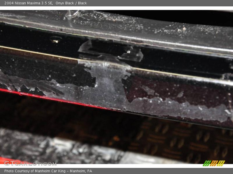 Onyx Black / Black 2004 Nissan Maxima 3.5 SE