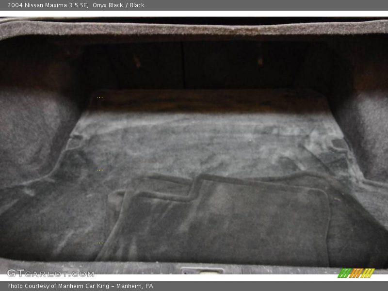Onyx Black / Black 2004 Nissan Maxima 3.5 SE