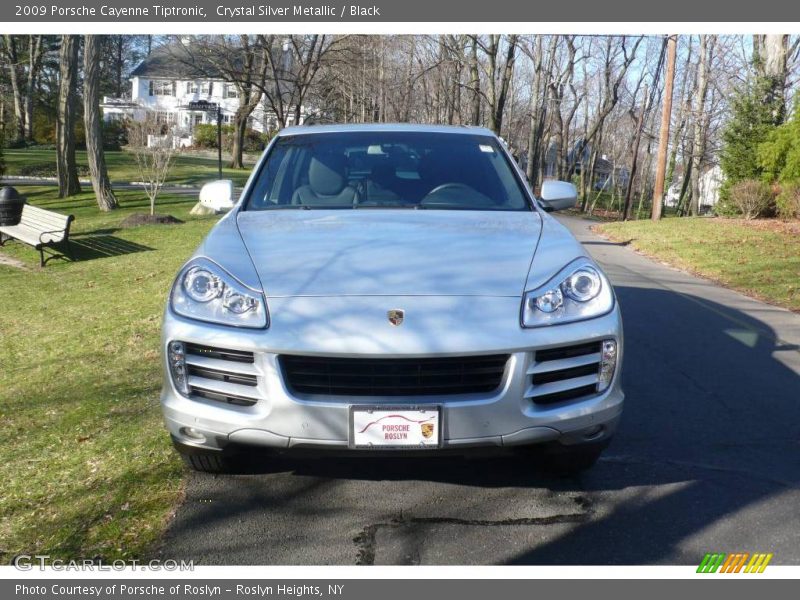 Crystal Silver Metallic / Black 2009 Porsche Cayenne Tiptronic