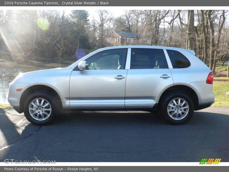 Crystal Silver Metallic / Black 2009 Porsche Cayenne Tiptronic