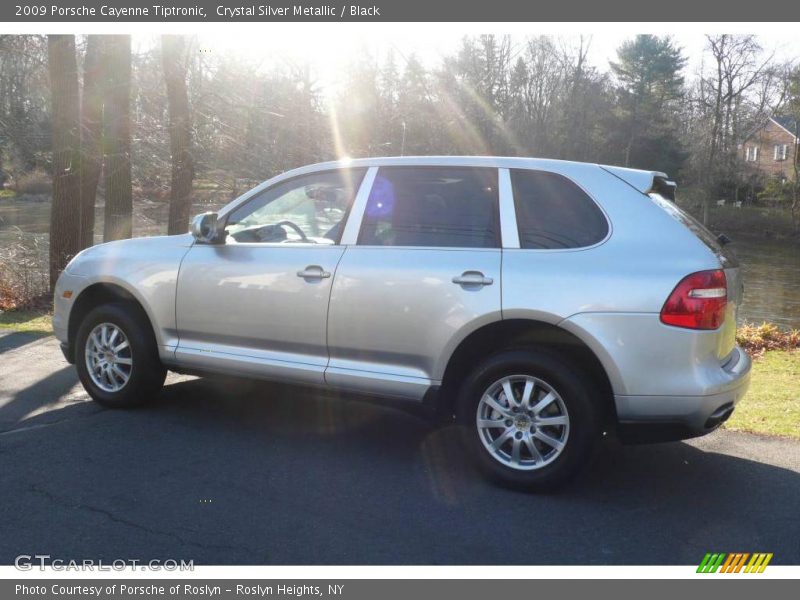 Crystal Silver Metallic / Black 2009 Porsche Cayenne Tiptronic