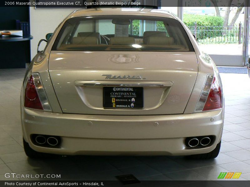 Quartzo (Metallic Beige) / Beige 2006 Maserati Quattroporte Executive GT