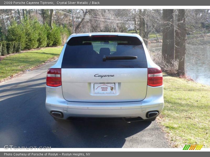 Crystal Silver Metallic / Black 2009 Porsche Cayenne Tiptronic