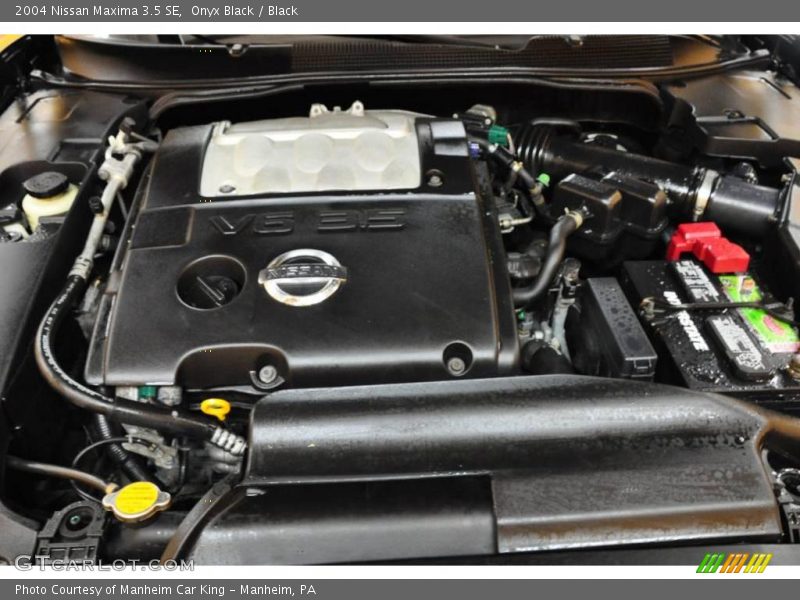 Onyx Black / Black 2004 Nissan Maxima 3.5 SE