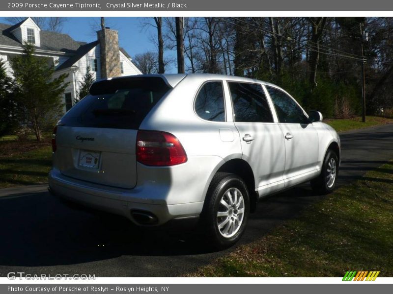 Crystal Silver Metallic / Black 2009 Porsche Cayenne Tiptronic