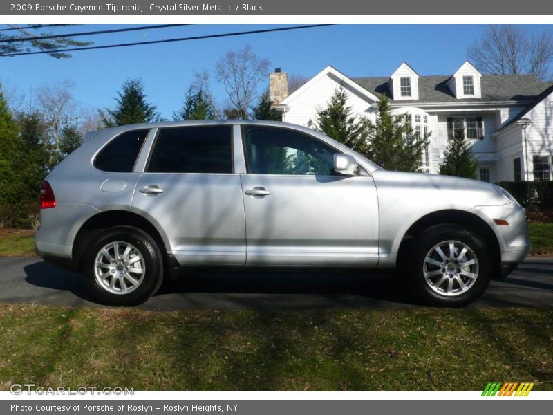 Crystal Silver Metallic / Black 2009 Porsche Cayenne Tiptronic