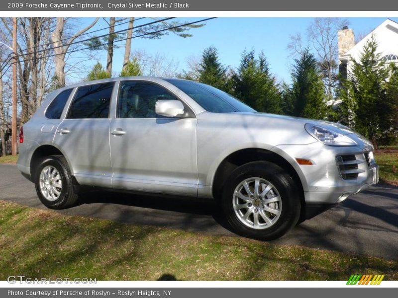 Crystal Silver Metallic / Black 2009 Porsche Cayenne Tiptronic