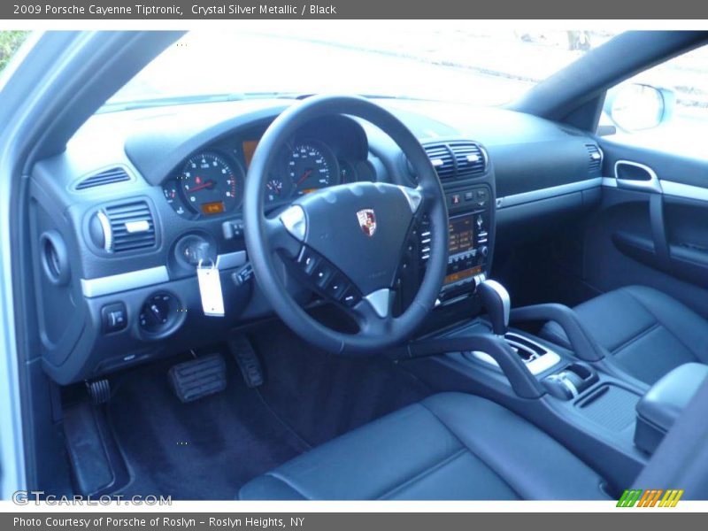Crystal Silver Metallic / Black 2009 Porsche Cayenne Tiptronic