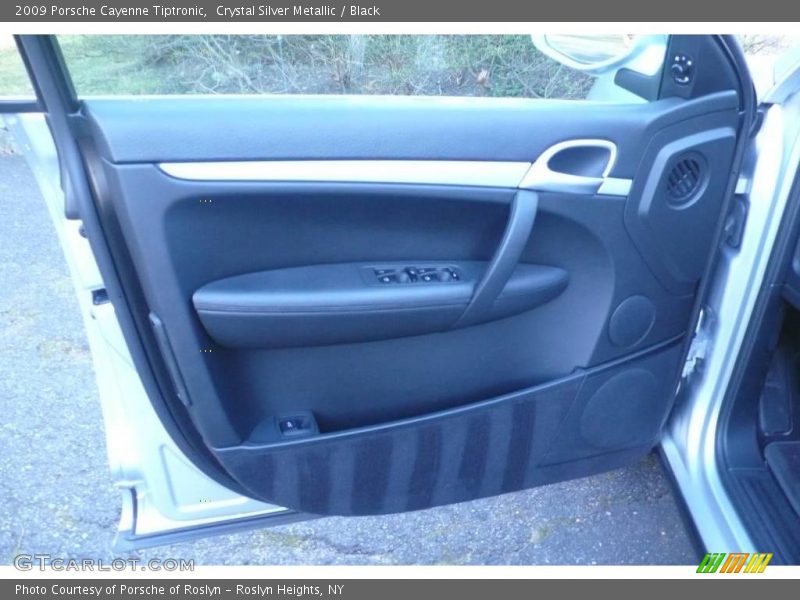 Crystal Silver Metallic / Black 2009 Porsche Cayenne Tiptronic