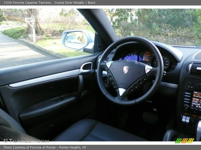Crystal Silver Metallic / Black 2009 Porsche Cayenne Tiptronic
