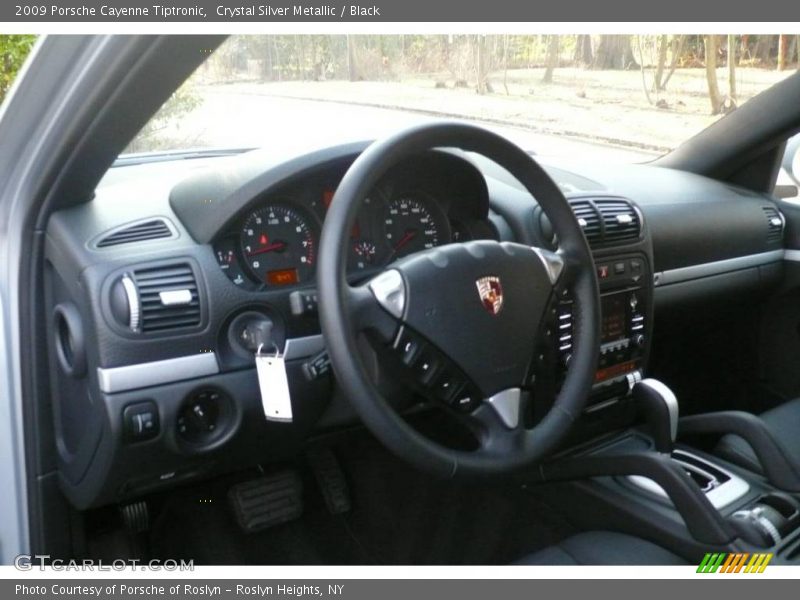 Crystal Silver Metallic / Black 2009 Porsche Cayenne Tiptronic