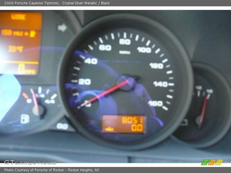 Crystal Silver Metallic / Black 2009 Porsche Cayenne Tiptronic