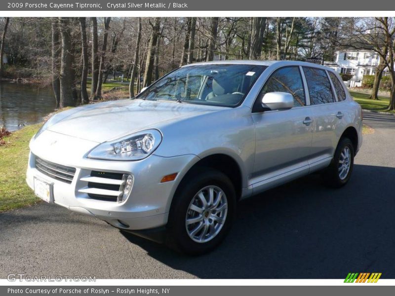 Crystal Silver Metallic / Black 2009 Porsche Cayenne Tiptronic