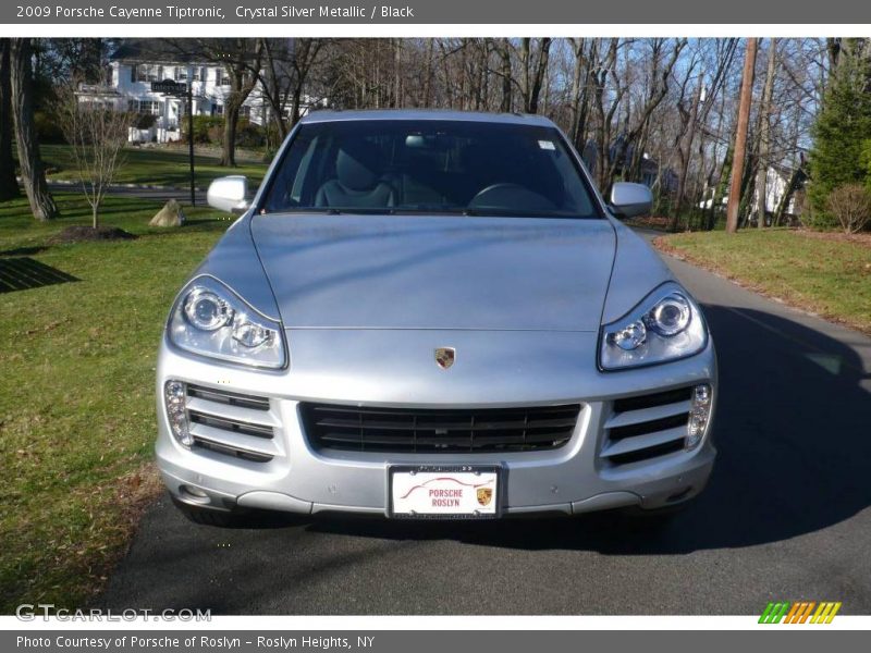 Crystal Silver Metallic / Black 2009 Porsche Cayenne Tiptronic
