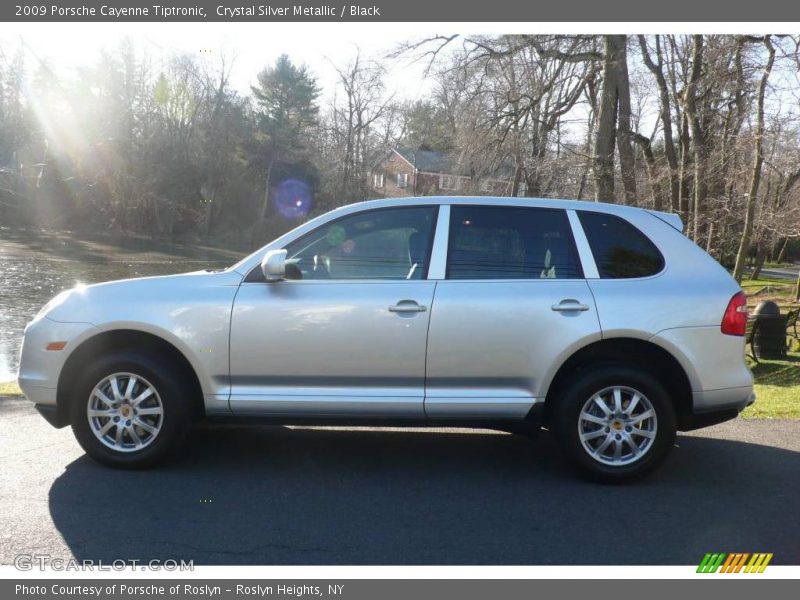 Crystal Silver Metallic / Black 2009 Porsche Cayenne Tiptronic