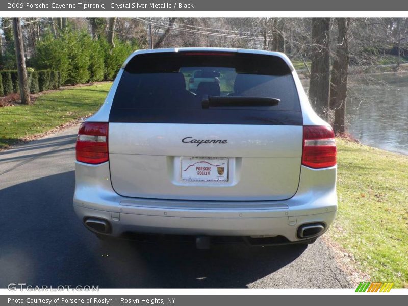 Crystal Silver Metallic / Black 2009 Porsche Cayenne Tiptronic