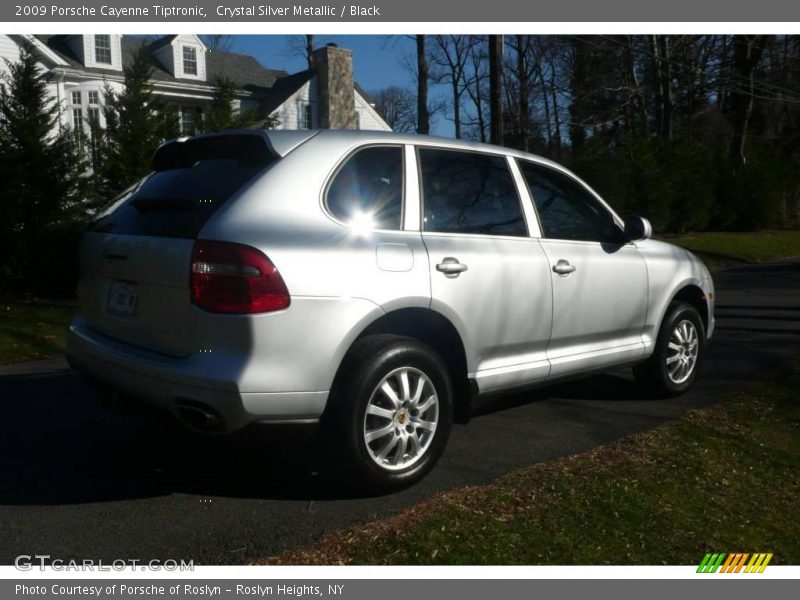 Crystal Silver Metallic / Black 2009 Porsche Cayenne Tiptronic