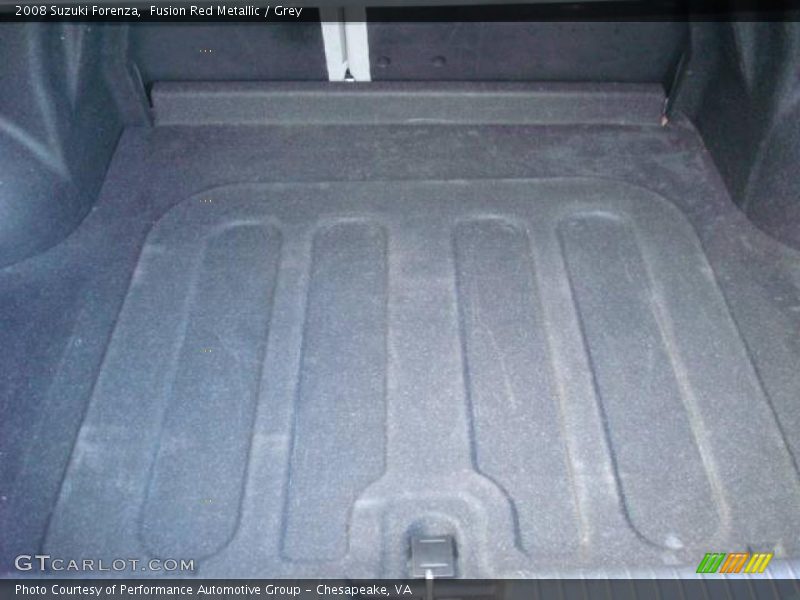 Fusion Red Metallic / Grey 2008 Suzuki Forenza