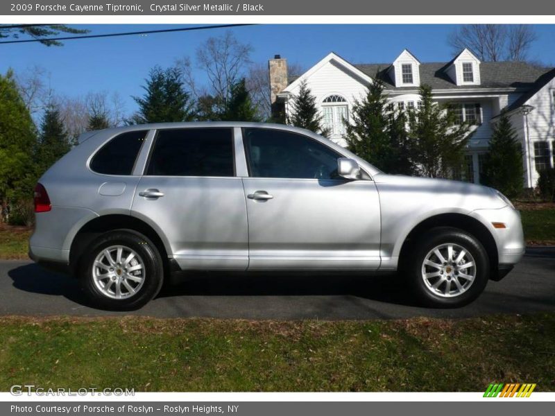 Crystal Silver Metallic / Black 2009 Porsche Cayenne Tiptronic