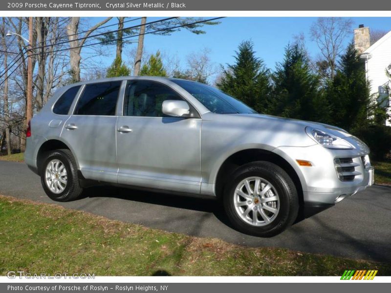 Crystal Silver Metallic / Black 2009 Porsche Cayenne Tiptronic