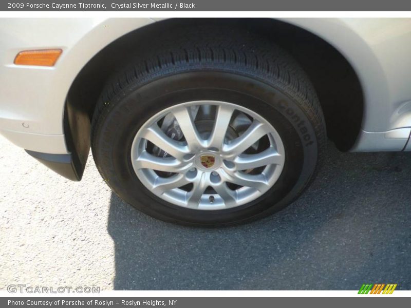 Crystal Silver Metallic / Black 2009 Porsche Cayenne Tiptronic