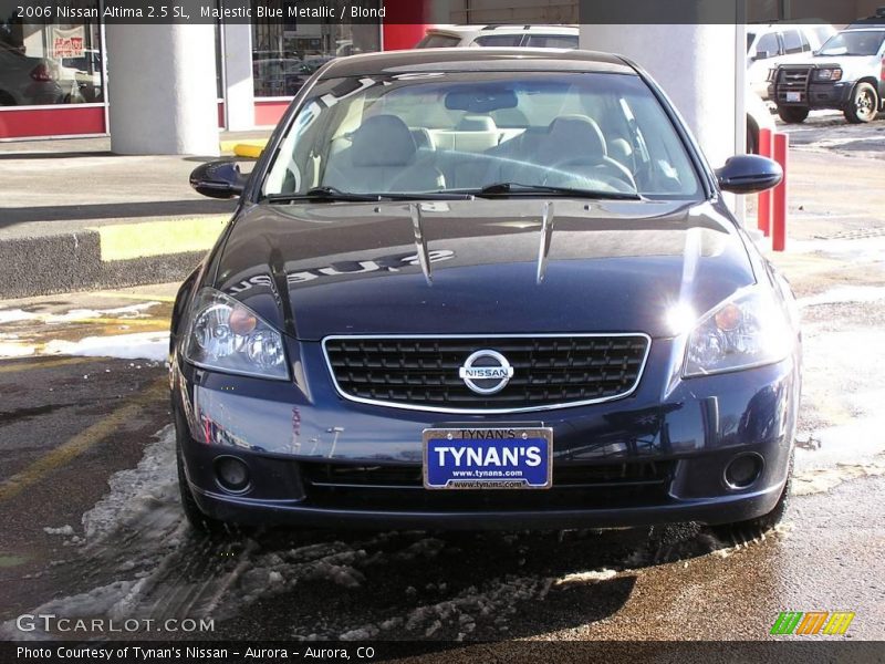 Majestic Blue Metallic / Blond 2006 Nissan Altima 2.5 SL