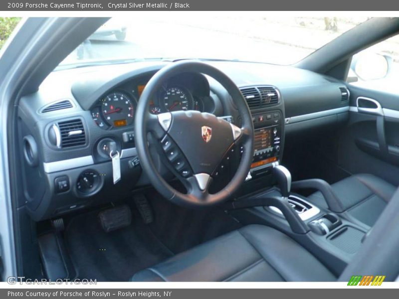 Crystal Silver Metallic / Black 2009 Porsche Cayenne Tiptronic
