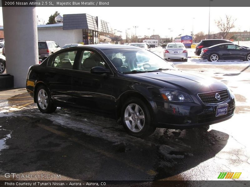 Majestic Blue Metallic / Blond 2006 Nissan Altima 2.5 SL