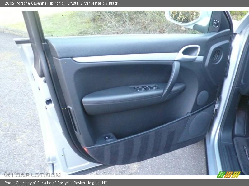 Crystal Silver Metallic / Black 2009 Porsche Cayenne Tiptronic